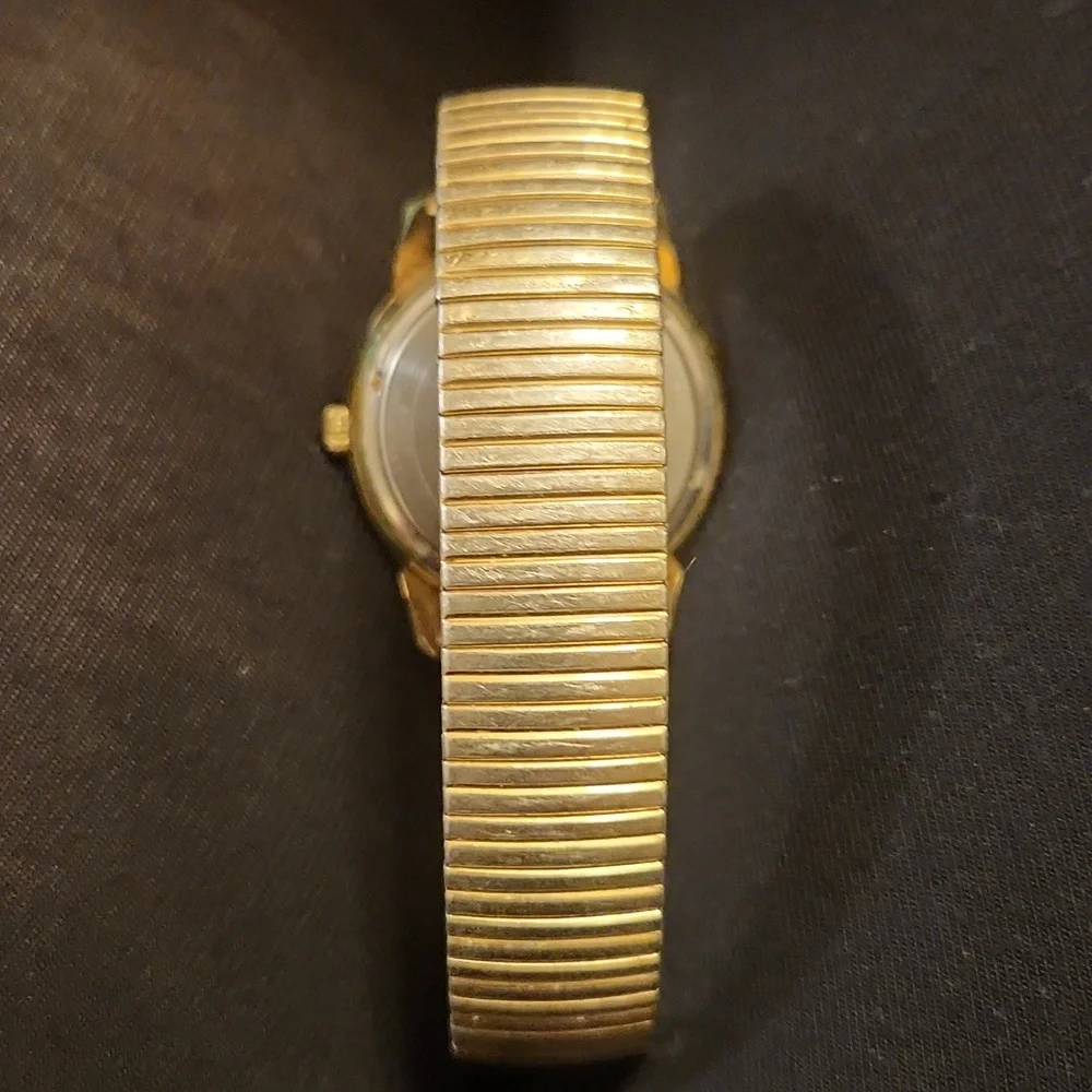 Vintage Bulova Mens Gold Plated Watch